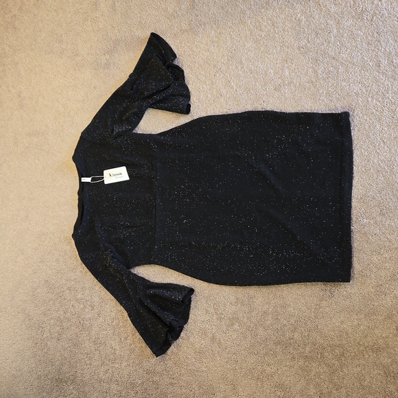 NIeyook black glittery dress, size 14, NWT - Picture 1 of 12